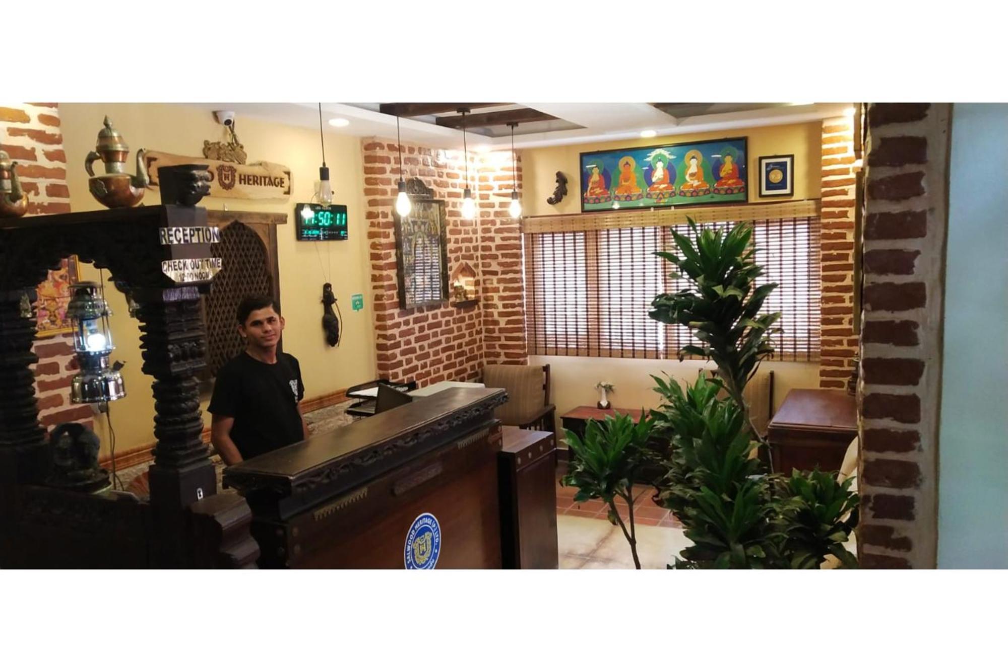 ซัลวูด เฮอริเทจ Hotel กาฐมาณฑุ ภายนอก รูปภาพ