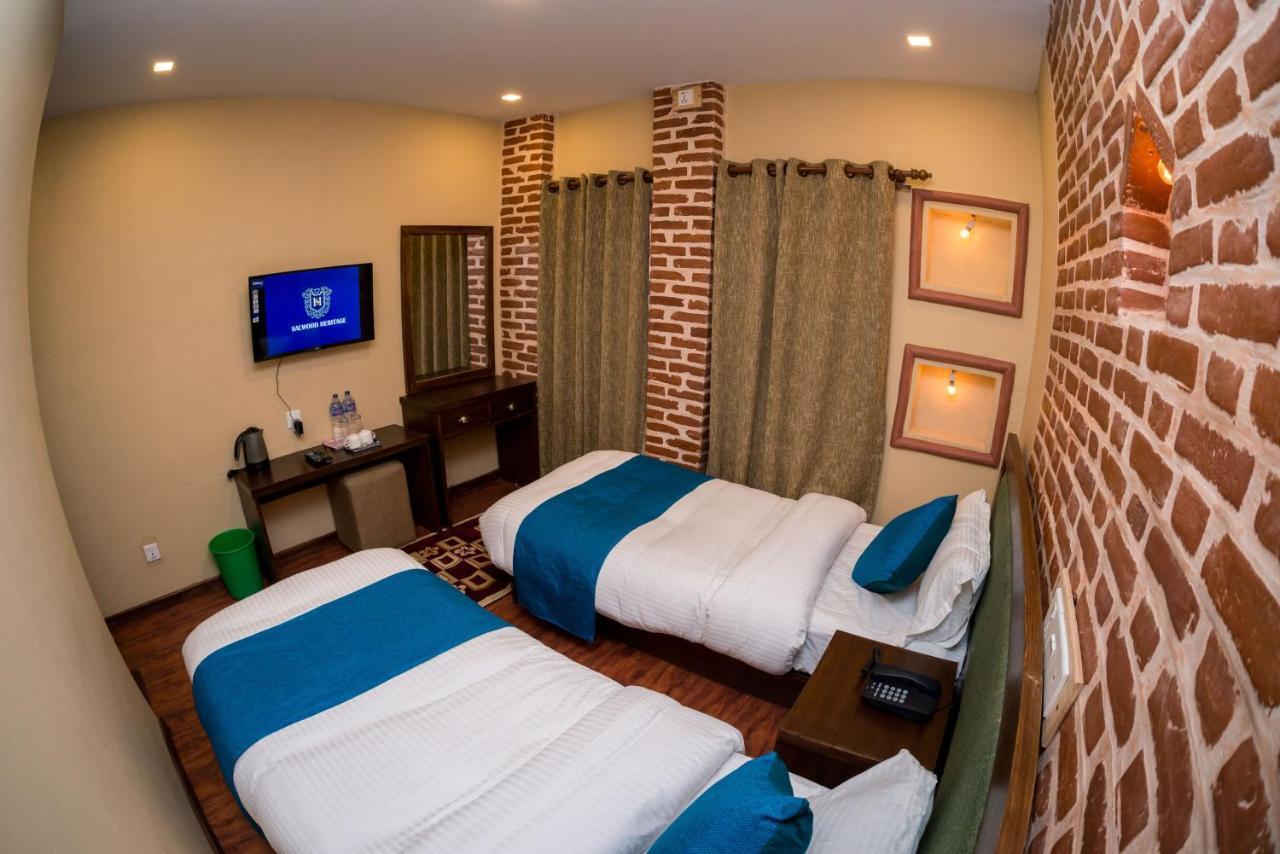ซัลวูด เฮอริเทจ Hotel กาฐมาณฑุ ภายนอก รูปภาพ