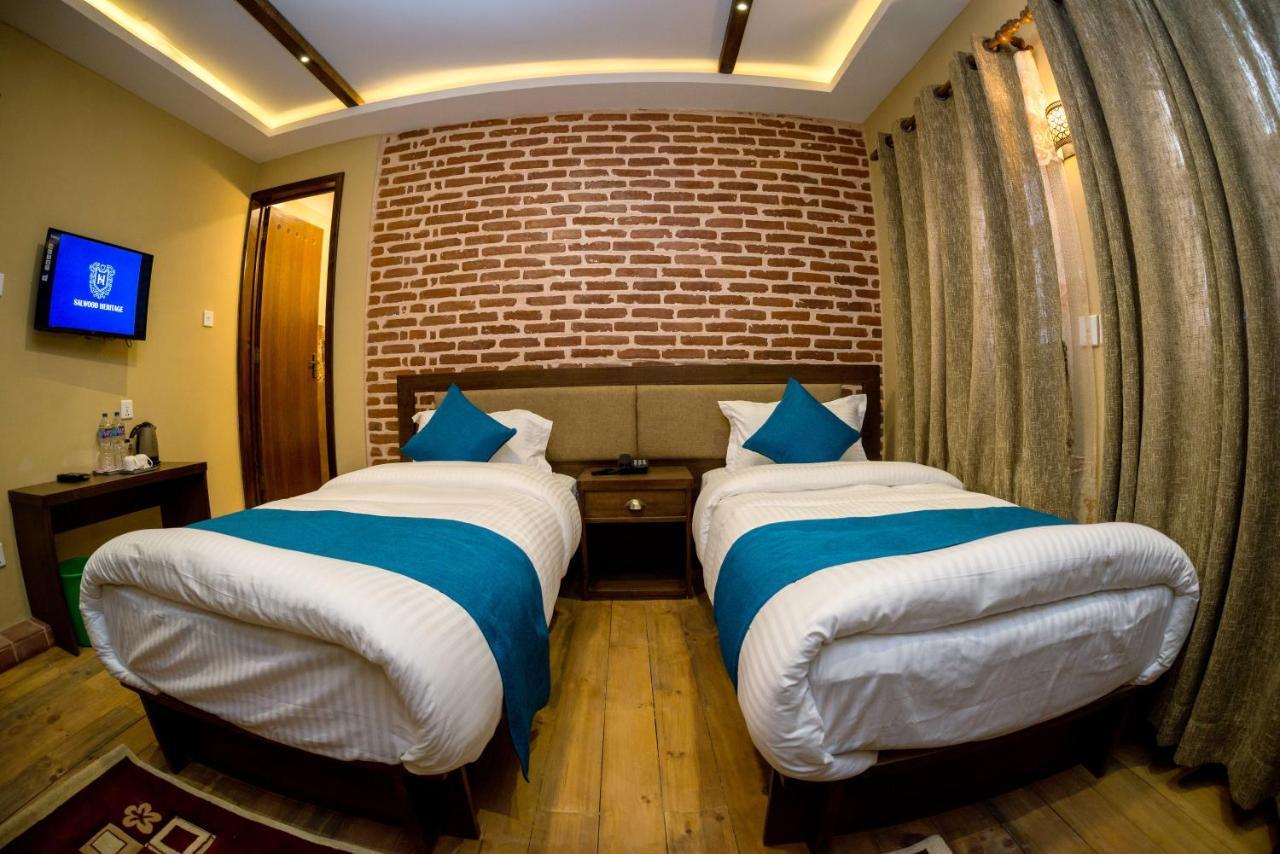 ซัลวูด เฮอริเทจ Hotel กาฐมาณฑุ ภายนอก รูปภาพ