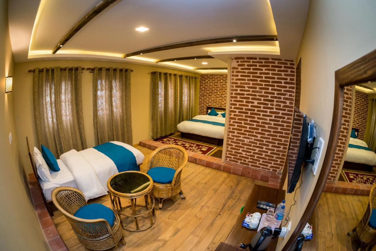 ซัลวูด เฮอริเทจ Hotel กาฐมาณฑุ ภายนอก รูปภาพ