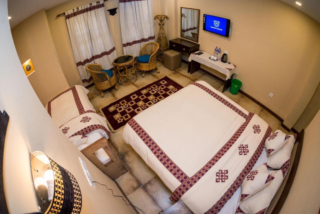 ซัลวูด เฮอริเทจ Hotel กาฐมาณฑุ ภายนอก รูปภาพ