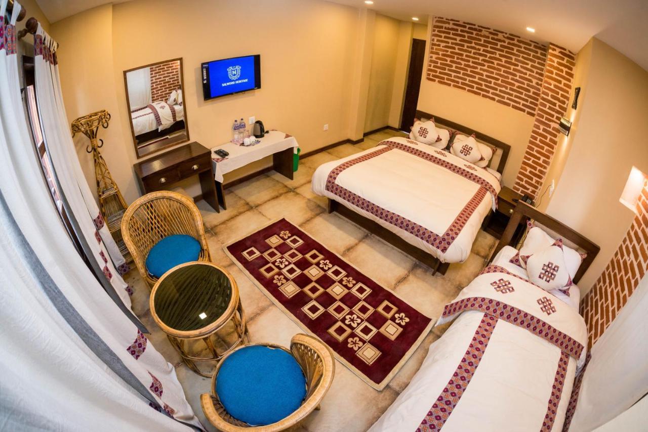 ซัลวูด เฮอริเทจ Hotel กาฐมาณฑุ ภายนอก รูปภาพ