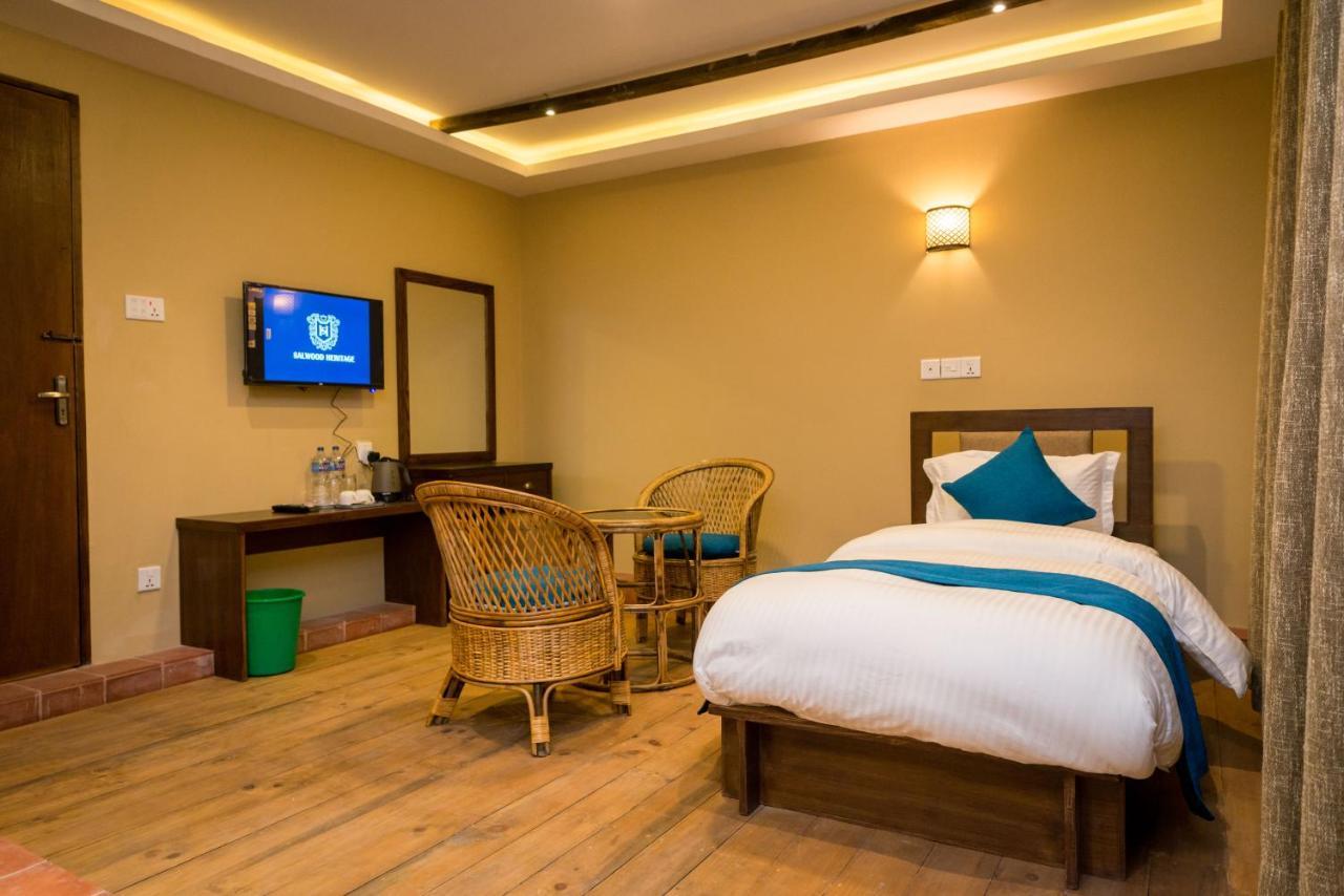 ซัลวูด เฮอริเทจ Hotel กาฐมาณฑุ ภายนอก รูปภาพ