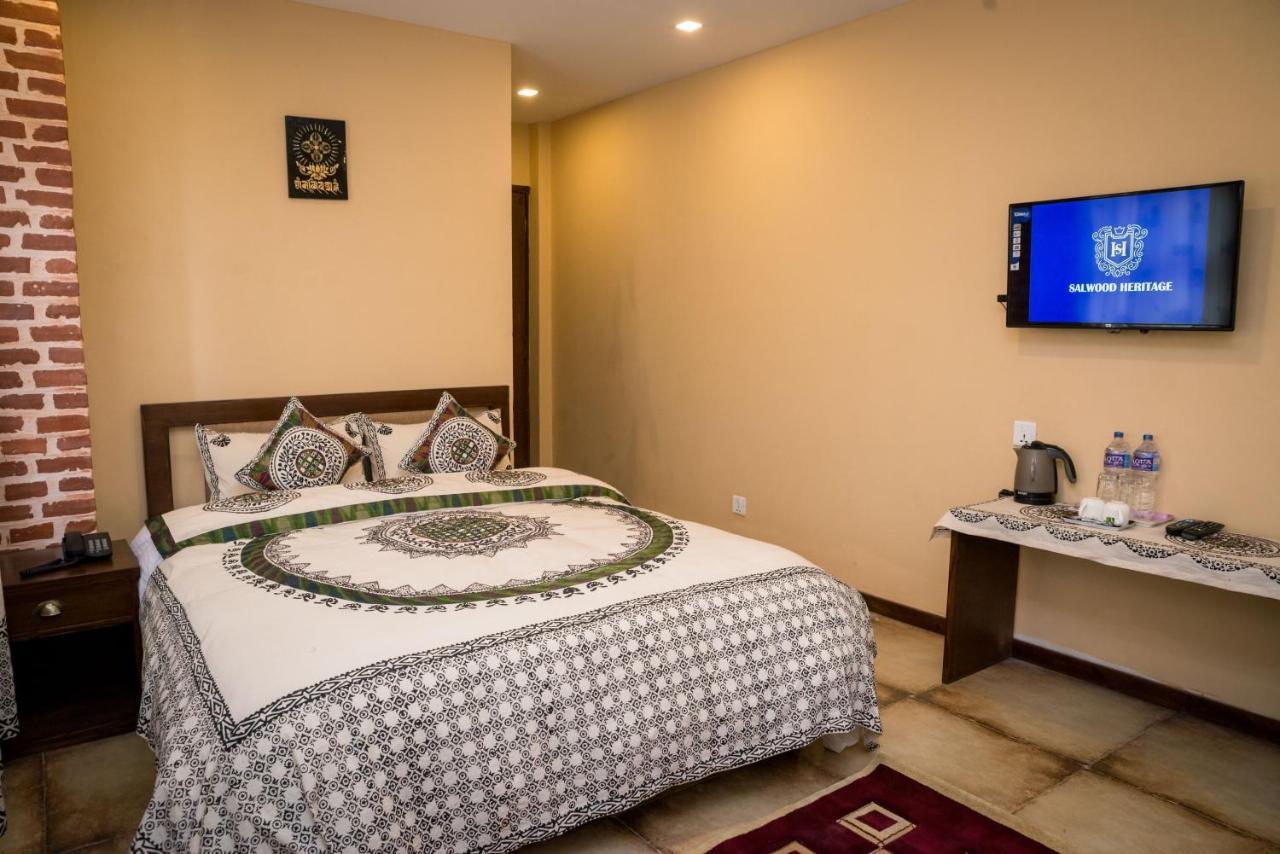 ซัลวูด เฮอริเทจ Hotel กาฐมาณฑุ ภายนอก รูปภาพ