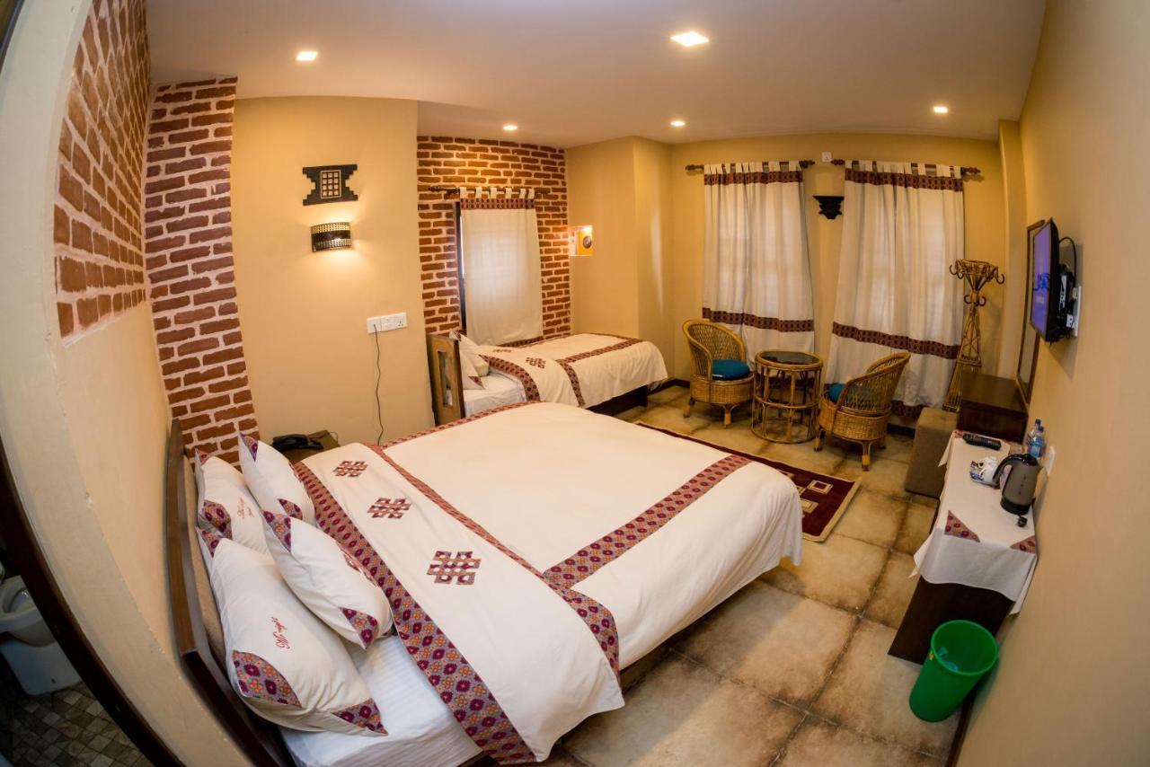 ซัลวูด เฮอริเทจ Hotel กาฐมาณฑุ ภายนอก รูปภาพ